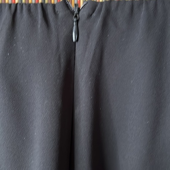 LULU’s Black “Back Lace up” Dress, size L, See All Pictures, flowing skirt, mini - Picture 8 of 11